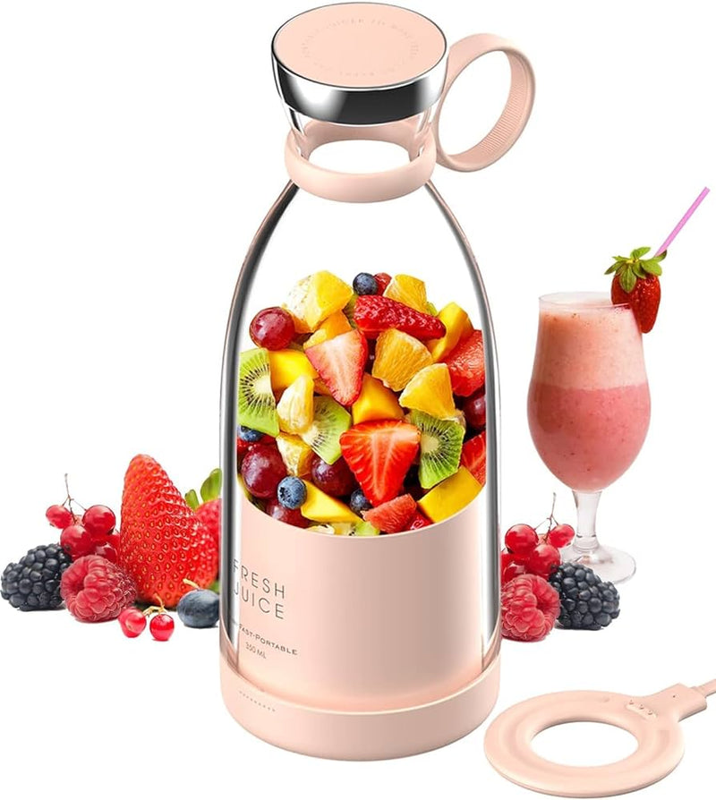 Mini Liquidificador Portátil Fresh Juice - Com Base Recarregável