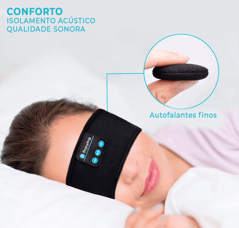 Bandana Multifuncional com Fones de Ouvido Bluetooth 5.0